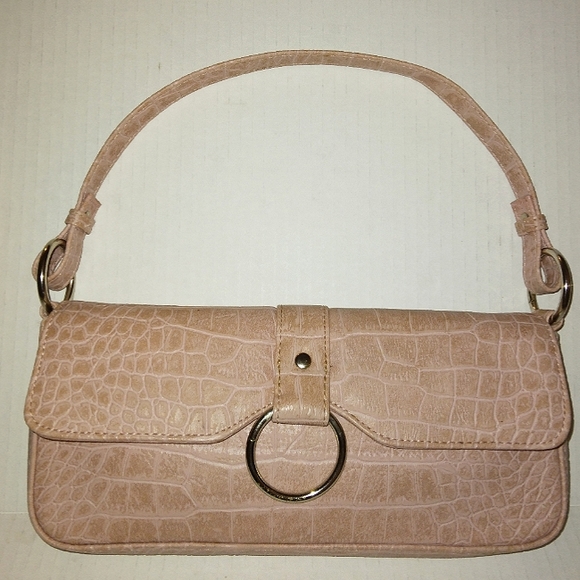 ☆Y2K☆Vintage CHARLOTTE RUSSE Classic Flap Shoulder Bag~EUC - Picture 12 of 14